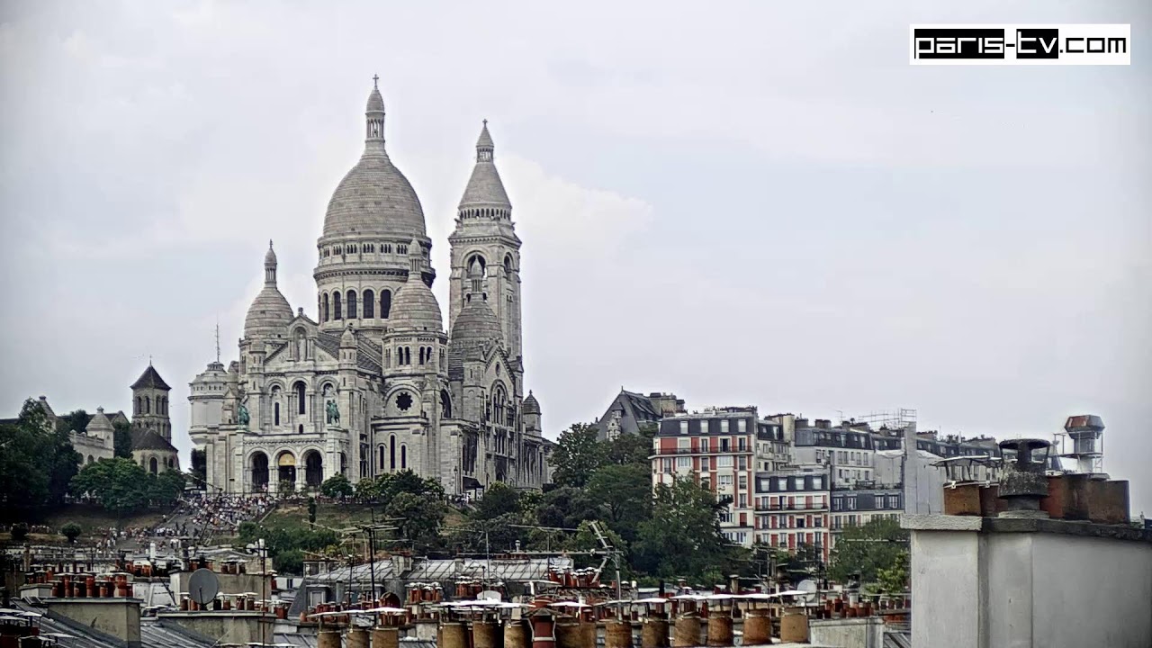 Live webcam view of Vista en vivo de la Basílica del Sacré-Cœur