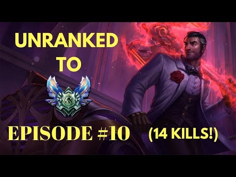 FMJ's Unranked To Diamond Series! - Episode #10 | (Jayce Vs Dianna Matchup) - (14 KILLS!) |