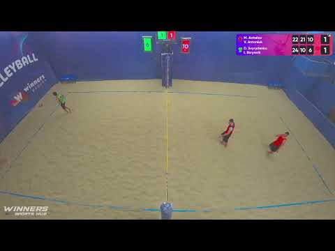 07:00 M. Anhelov / V. Antoniuk - D. Svyrydenko / I. Skrynnik 24.11.2022 | Winners Beach Volleyball