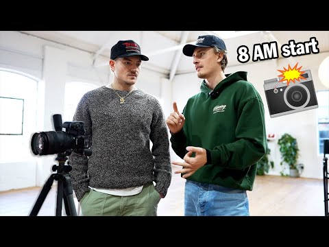 An Amateur Directs A Photo Shoot For A Day