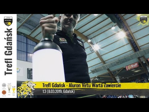Rycersko-lwi pojedynek - kulisy meczu z Aluron Virtu Wartą Zawiercie | Trefl Gdańsk