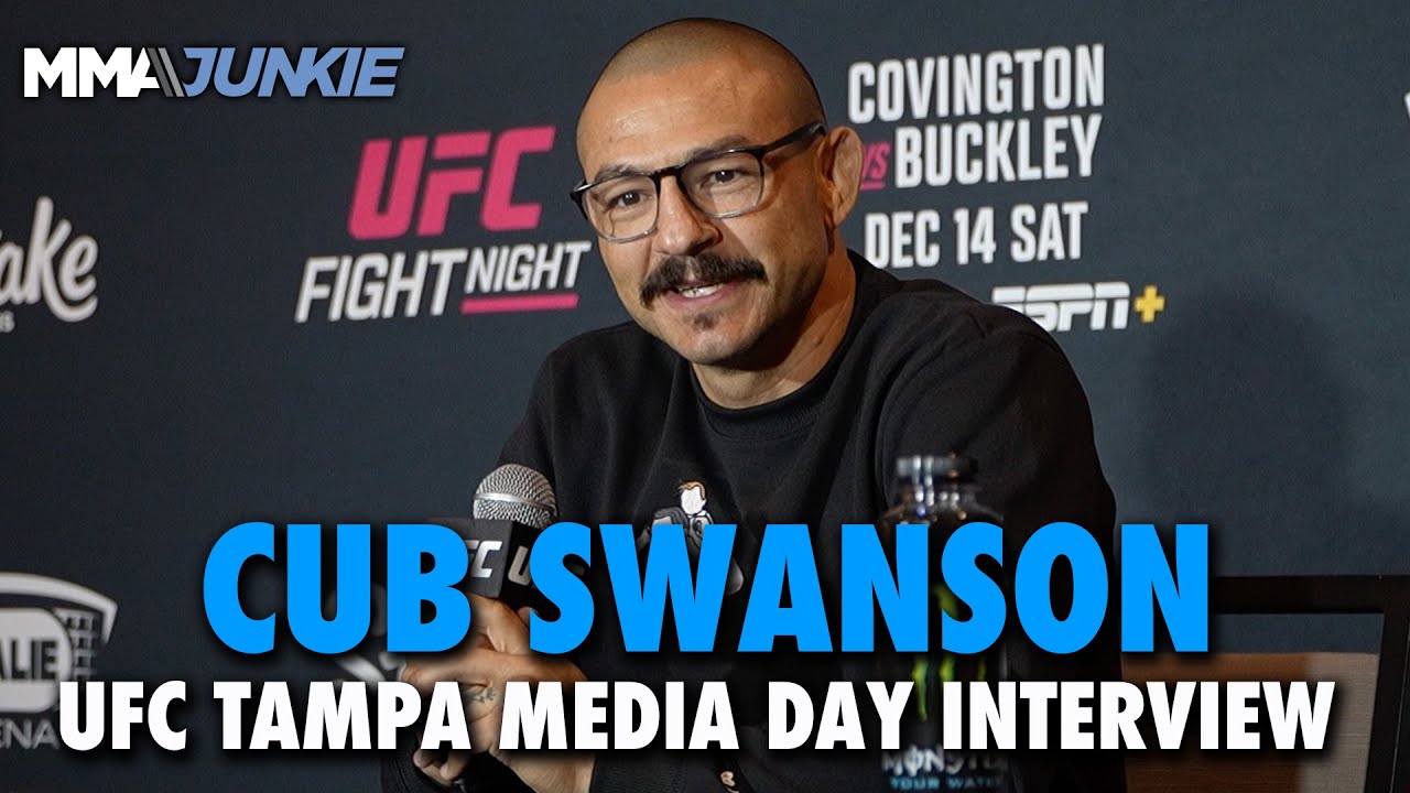 Cub Swanson Talks Fighting Into His 40s, Eventual Retirement, Billy Quarantillo, More | UFC Tampa