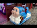 Fun2Learn Jay Jay The Jet Plane Kiddie Ride LOUD MOTOR