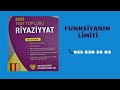 Funksiyanın Limiti Yeni Test Toplusu