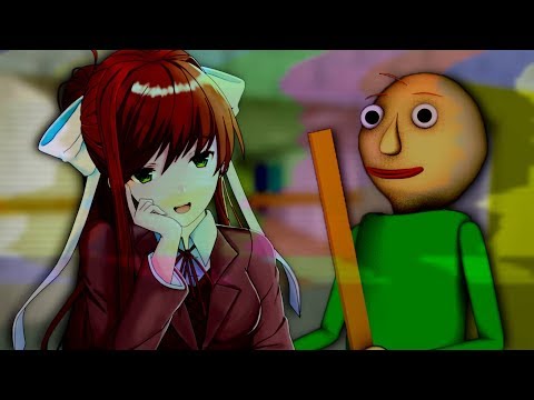 Baldi vs Monika - Rap Battle! (ft. Azia)