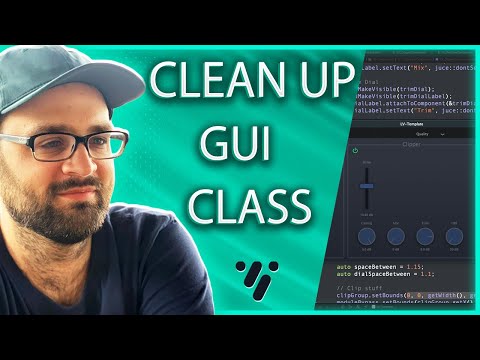 🔮  C++ JUCE Plugin | Extract GUI Sections into Component Classes [January 14 Livestream]