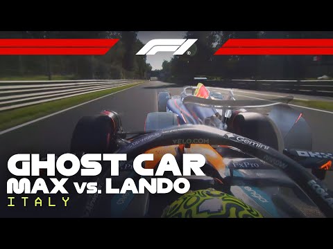Max Verstappen & Lando Norris' Ghost Car Comparison Laps! | 2025 Italian Grand Prix
