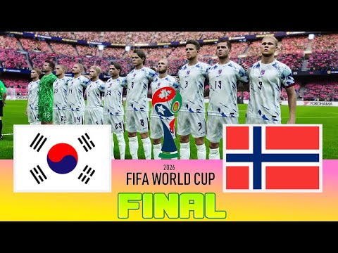 SOUTH KOREA vs NORWAY  - Final FIFA World Cup 2026 | Full Match All Goals | Football Match