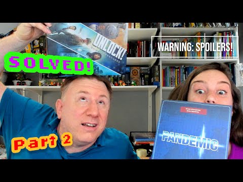 Solved! Unlock: Pandemic (Game Adventures) Part 2 - full walkthrough with Dr Gareth and Laura