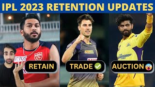 4 BIG STARS Retention Updates IPL 2023 | IPL 2023 Trade Window | IPL Mini Auction 2023 | Five Sportz