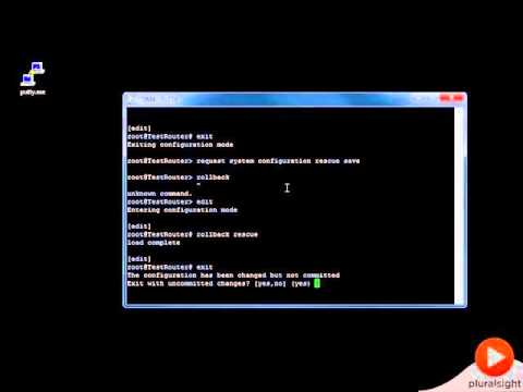 Junos : Junos Rescue Configuration
