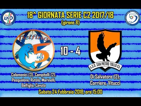 Delfino C5 10 - 4 SAN PIETRO TOLLO C5 || Highlights 18^ Giornata Serie C2 (girone B)