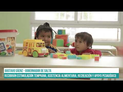 SALTA - Se inauguró un nuevo Centro de Primera Infancia en general Ballivián #canal7salta