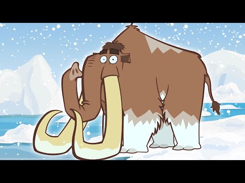 Woolly Mammoth | Learn Dinosaur Facts | Dinosaur Cartoons for Children By I'm A Dinosaur