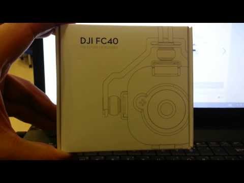 Dji FC40 720p Wifi camera unboxing - smaller than Gopro