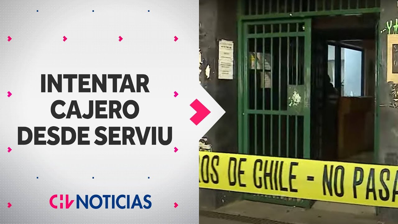 Intentaron ROBAR CAJERO DESDE SERVIU: Guardias estuvieron maniatados por horas - CHV Noticias