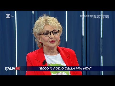 Enrica Bonaccorti: "Ecco il podio della mia vita" - ItaliaSì! 14/05/2022