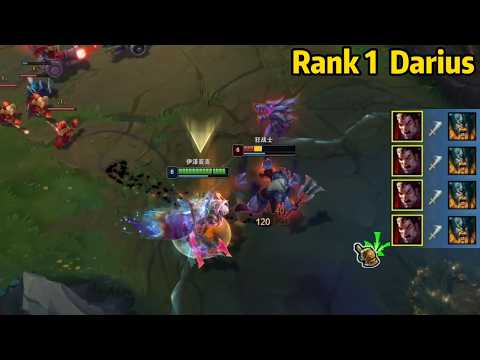 Rank 1 Darius: He Makes This Poor Olaf OTP Look Like BOT!