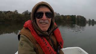Boat Fishing a Lake for Pike: I try an Ancient Lure from my box..