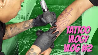 Tattoo Vlogy Vlog #2