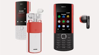 Nokia 5710 XpressAudio - The Phone With Built-In Earbuds!