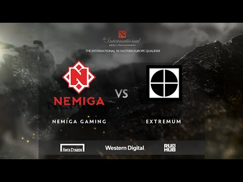 Nemiga Gaming vs EXTREMUM, TI10 — Eastern Europe Qualifier, bo3, game 1 [CrystalMay &  Mortalles]