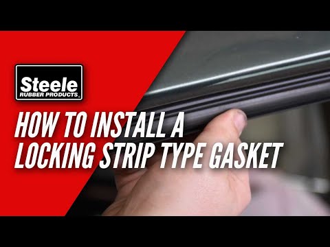 How To Install a Locking Strip Type Windshield Seal