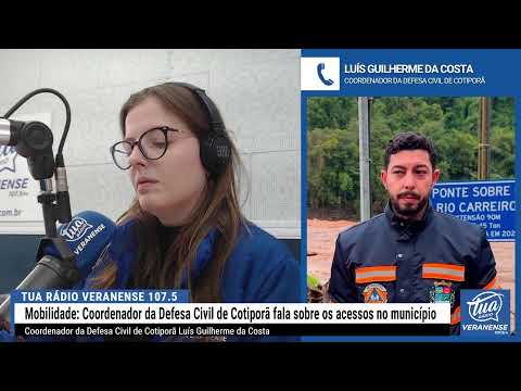 Mobilidade: Coordenador da Defesa Civil de Cotiporã fala sobre os acessos no município