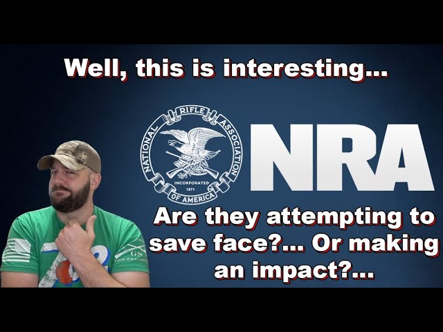 Is the NRA trying to save face for a mistake or did they actually do their job on this one?…