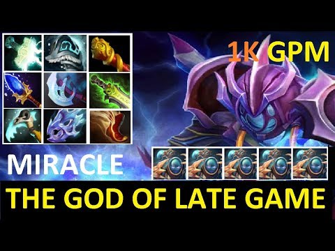 Miracle - Arc Warden | CRAZY Farming Machine 1k GPM 9 Slotted | Dota 2 7.22