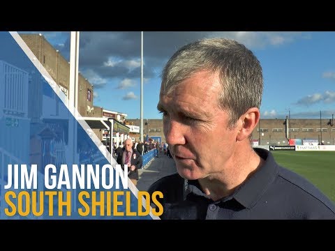 Jim Gannon Post-Match Interview - South Shields