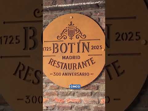 Madri abriga o restaurante mais antigo do mundo 🍽️