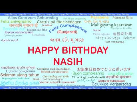 Nasih   Languages Idiomas - Happy Birthday