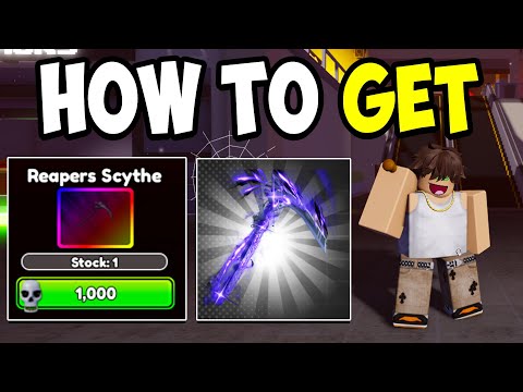How To GET REAPERS SCYTHE WEAPON SHOWCASE In Hunty Zombie! | Roblox Hunty Zombie Reaper Update