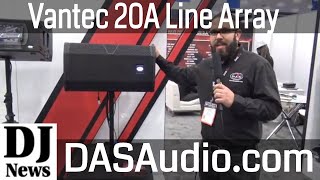 Video thumbnail for #DASAudio Vantec 20A Active Speaker from #NAMM2018 | Disc Jockey News by discjockeynews