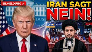 USA flehen um Waffenstillstand – Iran sagt LIVE im TV Nein! 🚨