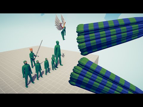 ZOMBIES Team vs EVERY GOD - Totally Accurate Battle Simulator TABS
