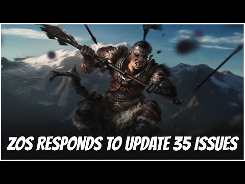 😲ZOS Makes Changes To Update 35 After Community Complaints | Elder Scrolls Online