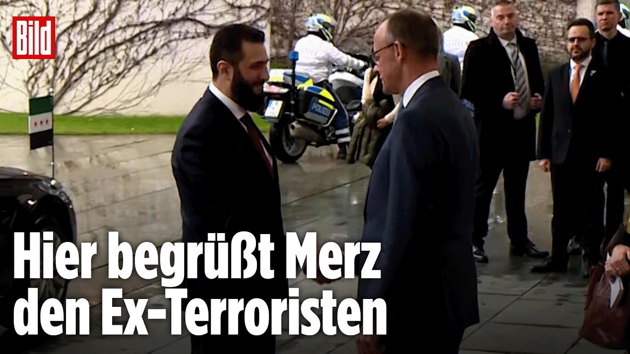 Kanzler Merz empfängt Syrien-Machthaber: Staatsbesuch in Berlin