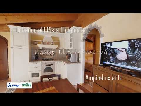 Video - Stupendo trilocale mansardato vicino ai campi da sci