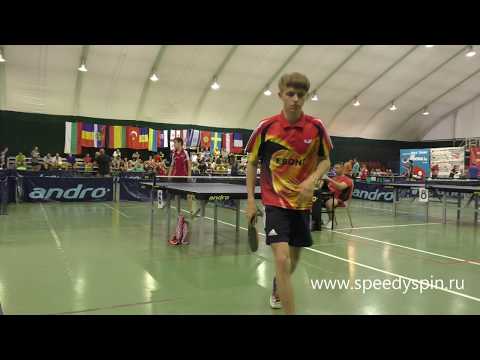 Balanchuk-Hristev.Festival table tennis Albena 2018.FHD