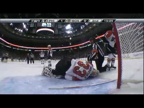 NHL: Brian Boucher Injured in Game 5 Against Bruins 5/10/10