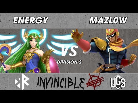 Invincible VIII - Division 2 - energy(Palutena) Vs. Mazl0w(Captain Falcon)