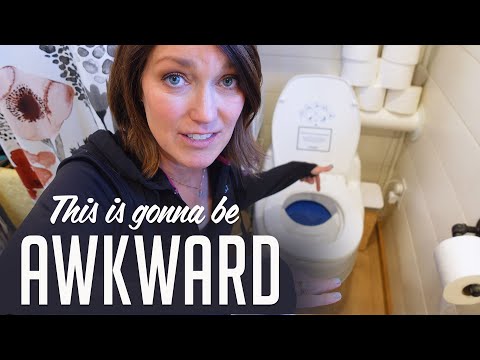 Composting Toilet - How It Works in my 34x10 Tiny House on Wheels