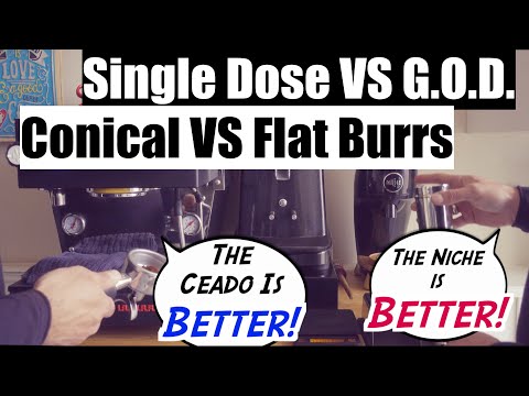 Conical VS Flat Burrs | Single Dose VS Grind on Demand | Niche Zero VS Ceado E37s