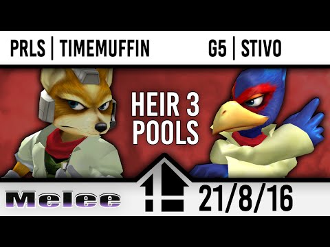 Heir 3 Pools C - PRLS | TimeMuffinPHD (Fox) vs G5 | Stivo (Falco)
