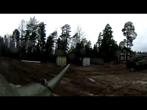 T-34/85 with 360 camera on top at Parola Tank Museum Kevätsawutus / action day 1.5.