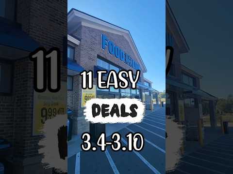 11 Easy Food Lion Deals 3.4-3.10 🛍🛒