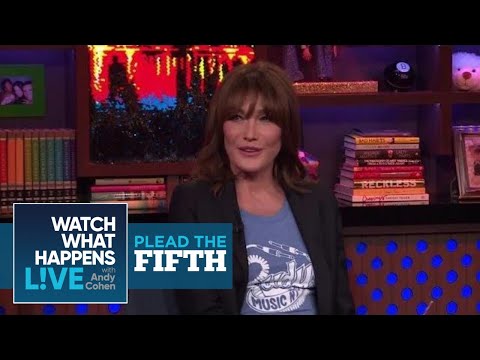 Carla Bruni On President Donald Trump | Plead The Fifth | WWHL