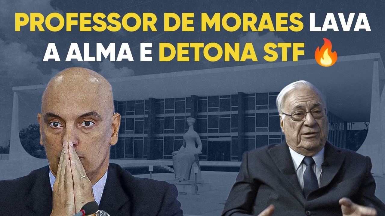 🔥 Moraes é humilhado por seu professor de direito constitucional!